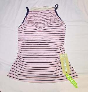 OGL Stripe Tank Size M Pink/Navy